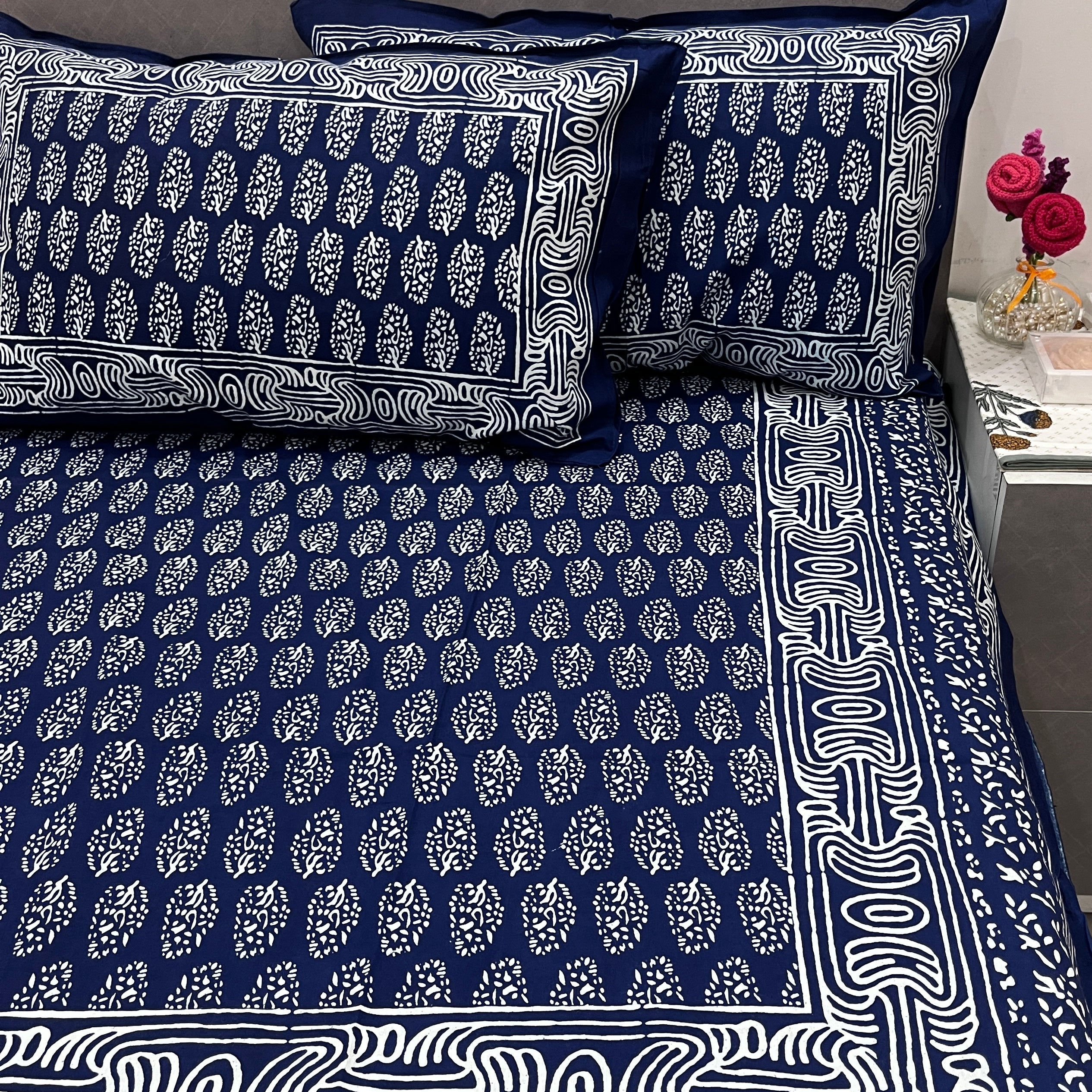 Indigo Bedsheet