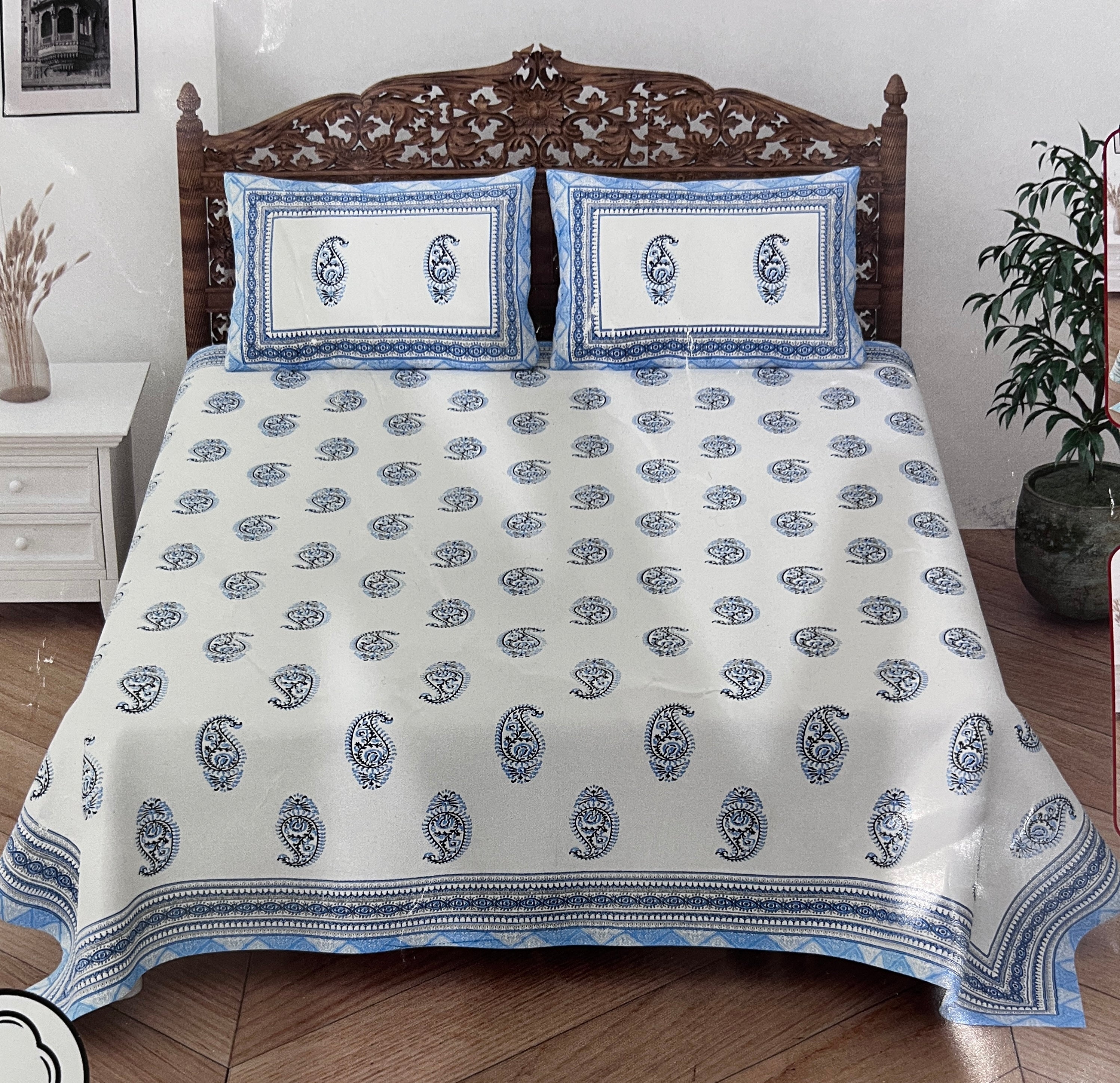 Handblock Bedsheet