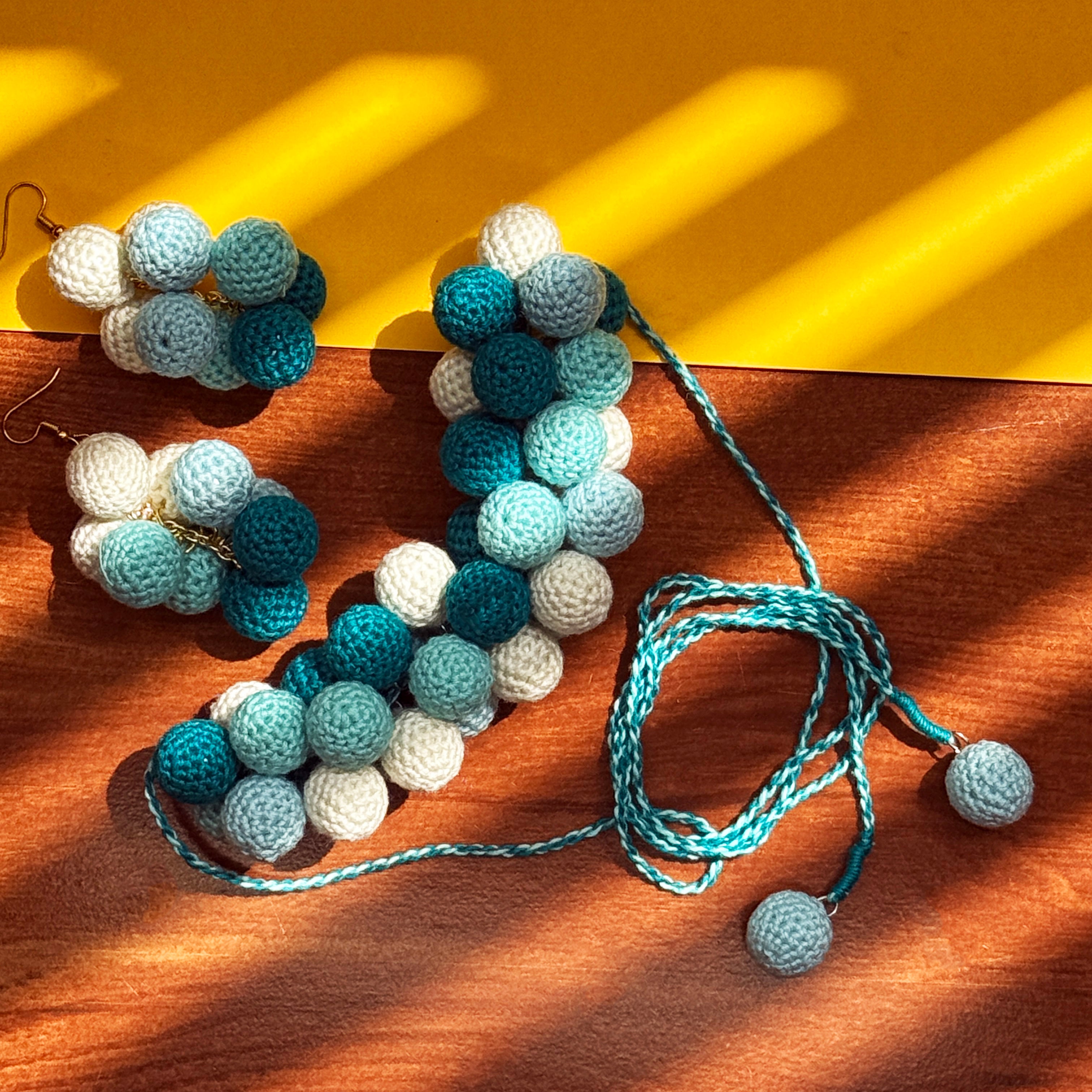 Crochet Necklace Set
