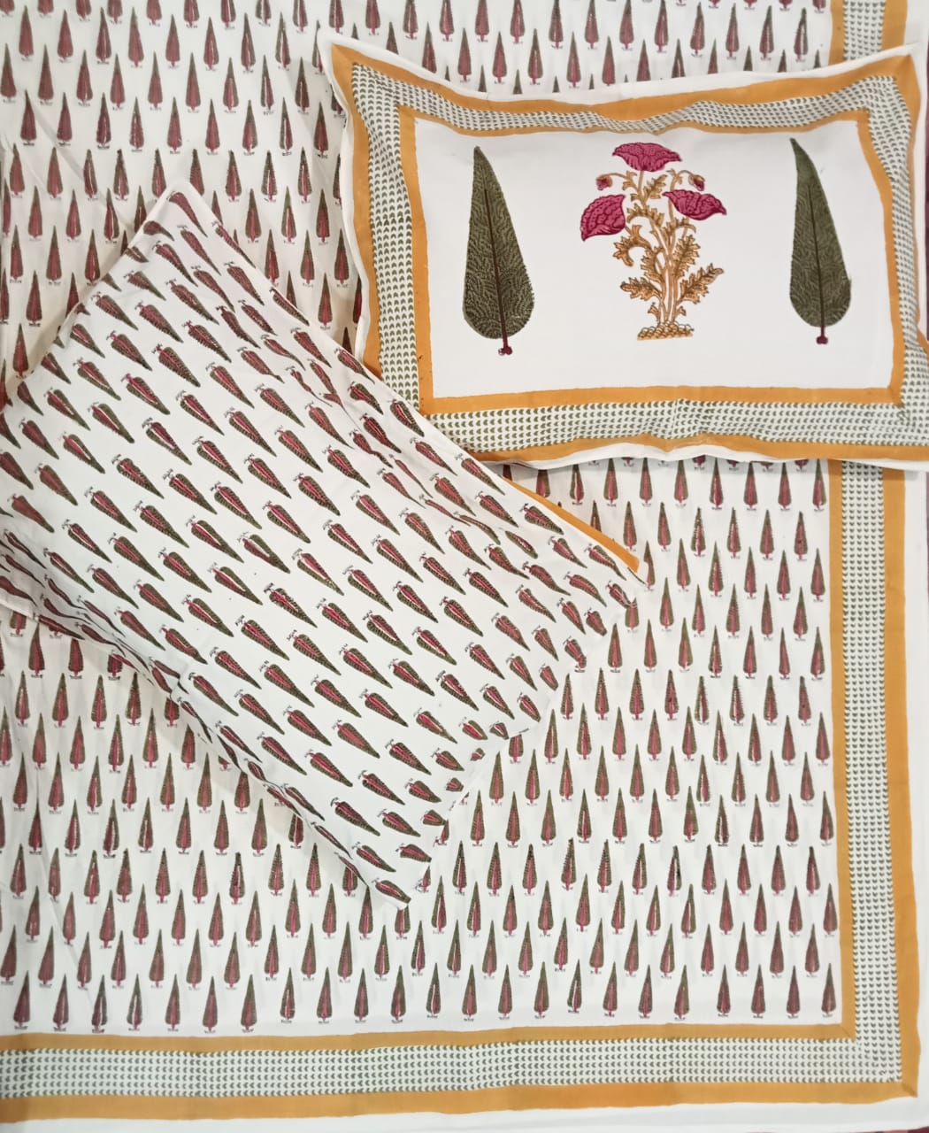 Handblock Bedsheet (BL)