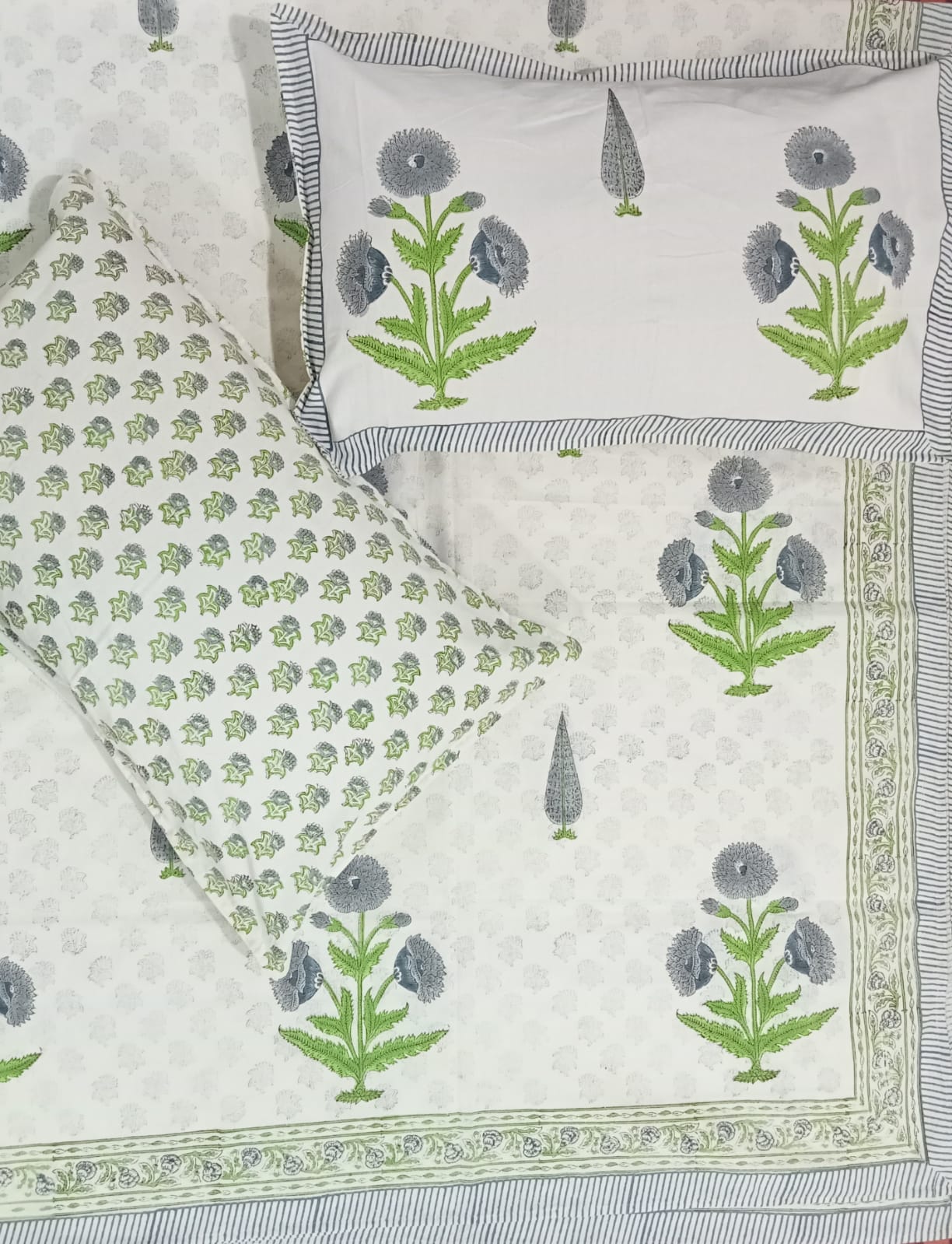 Handblock Bedsheet (GG)