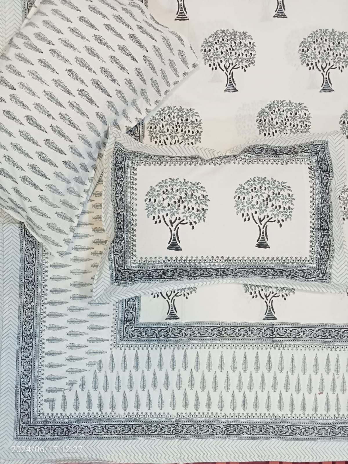 Handblock Bedsheet (GT)