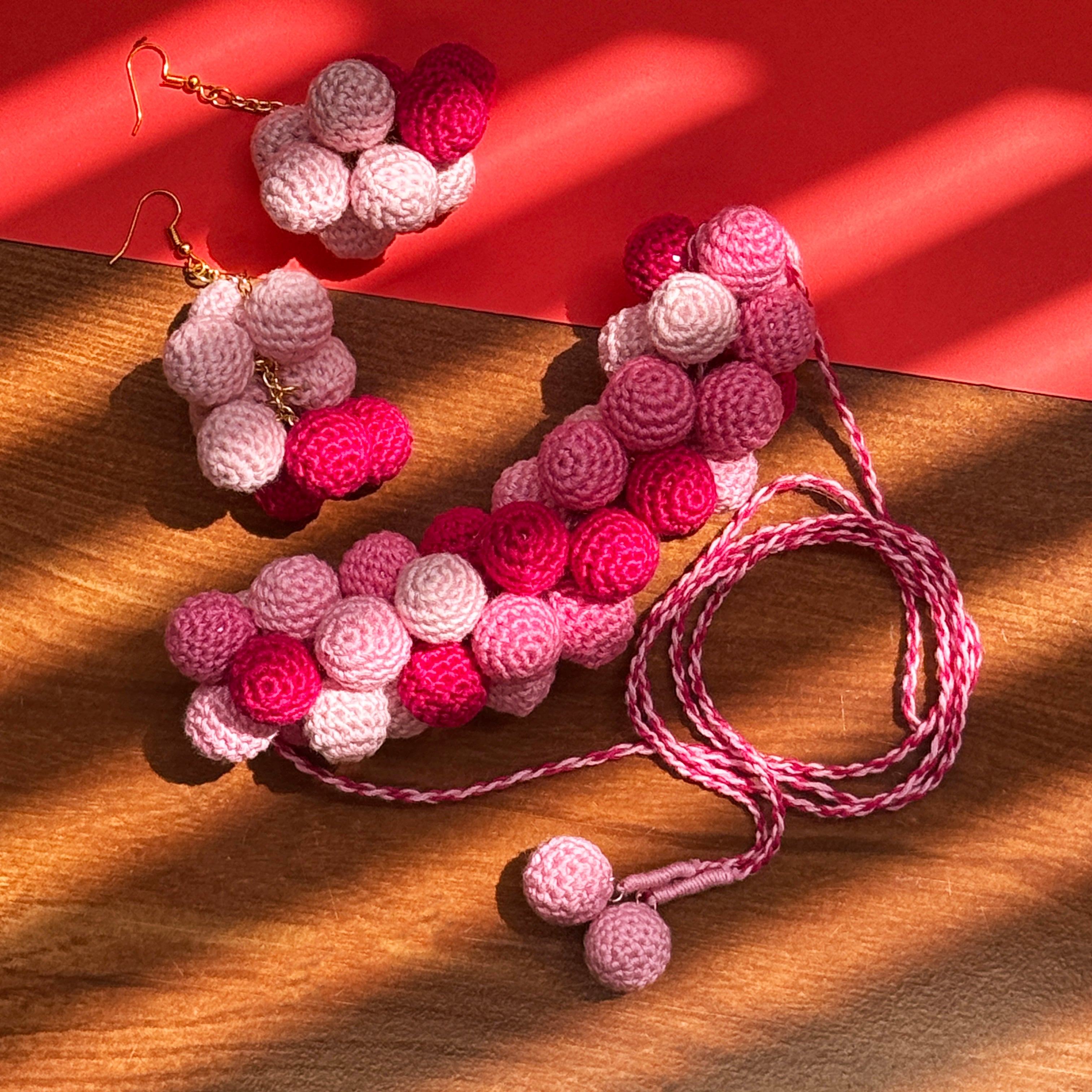 Crochet Necklace Set