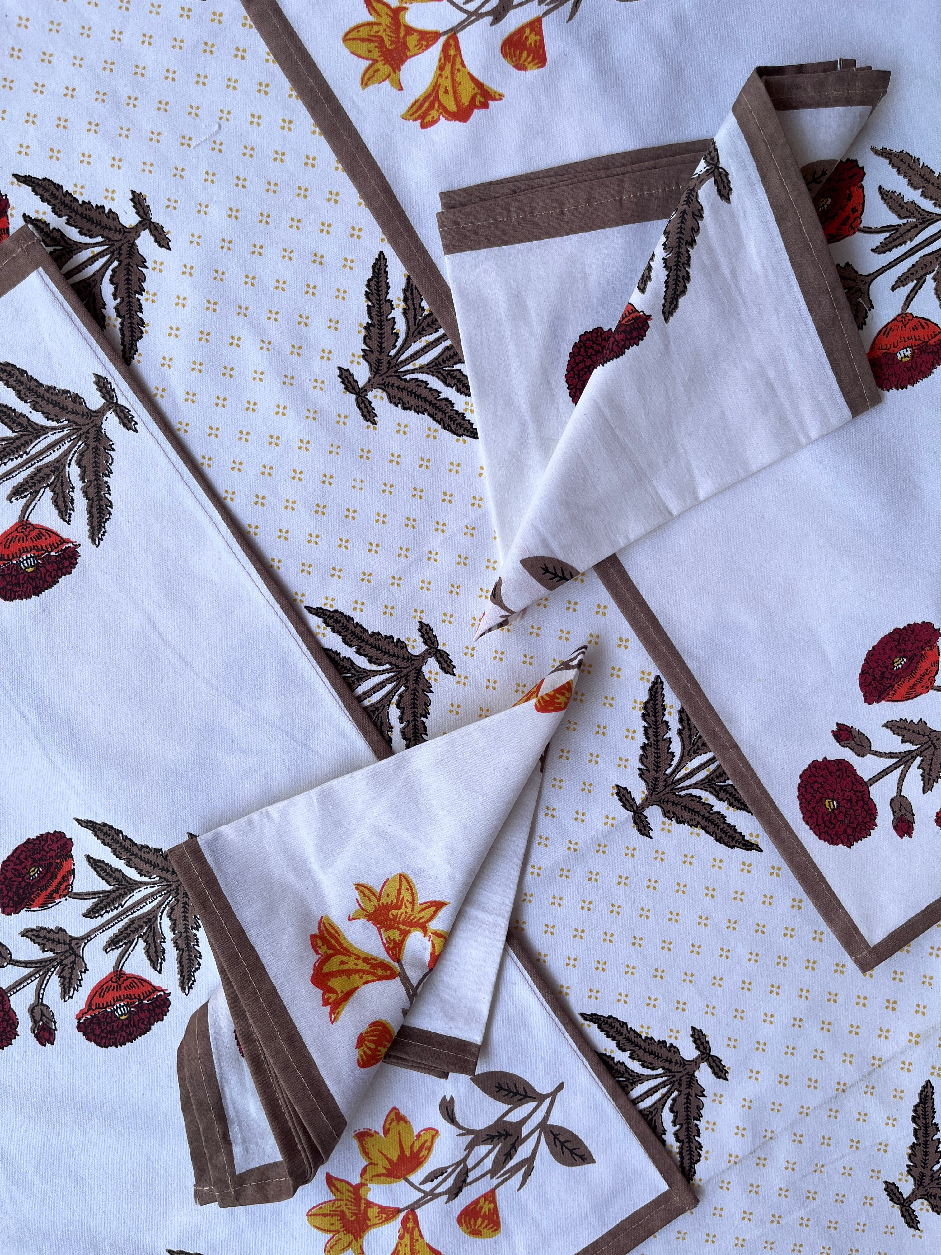 Table Runner Set - Brown