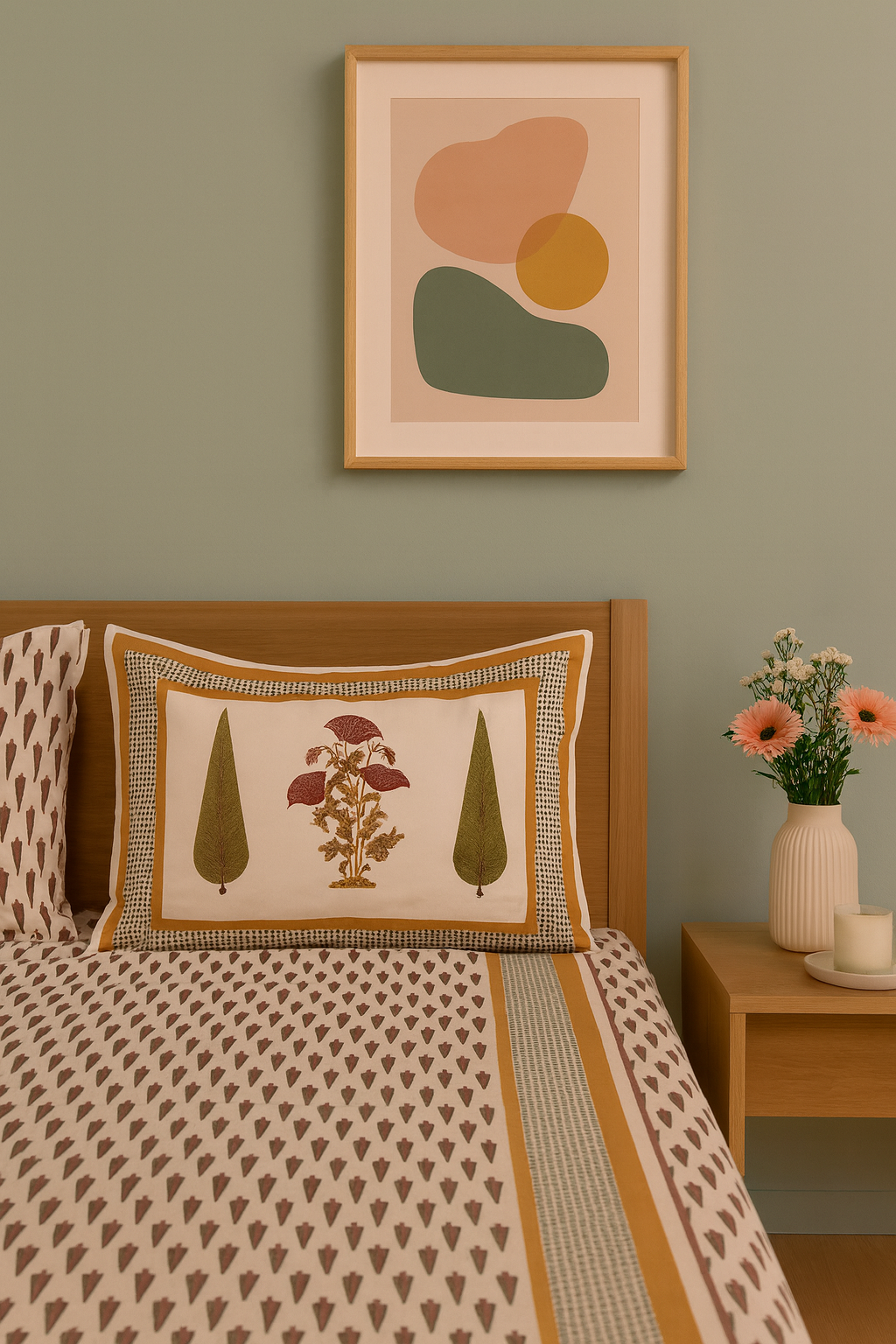 Handblock Bedsheet (BL)
